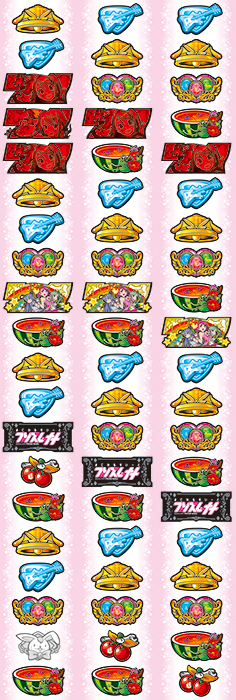 プリズムナナ のリール配列画像